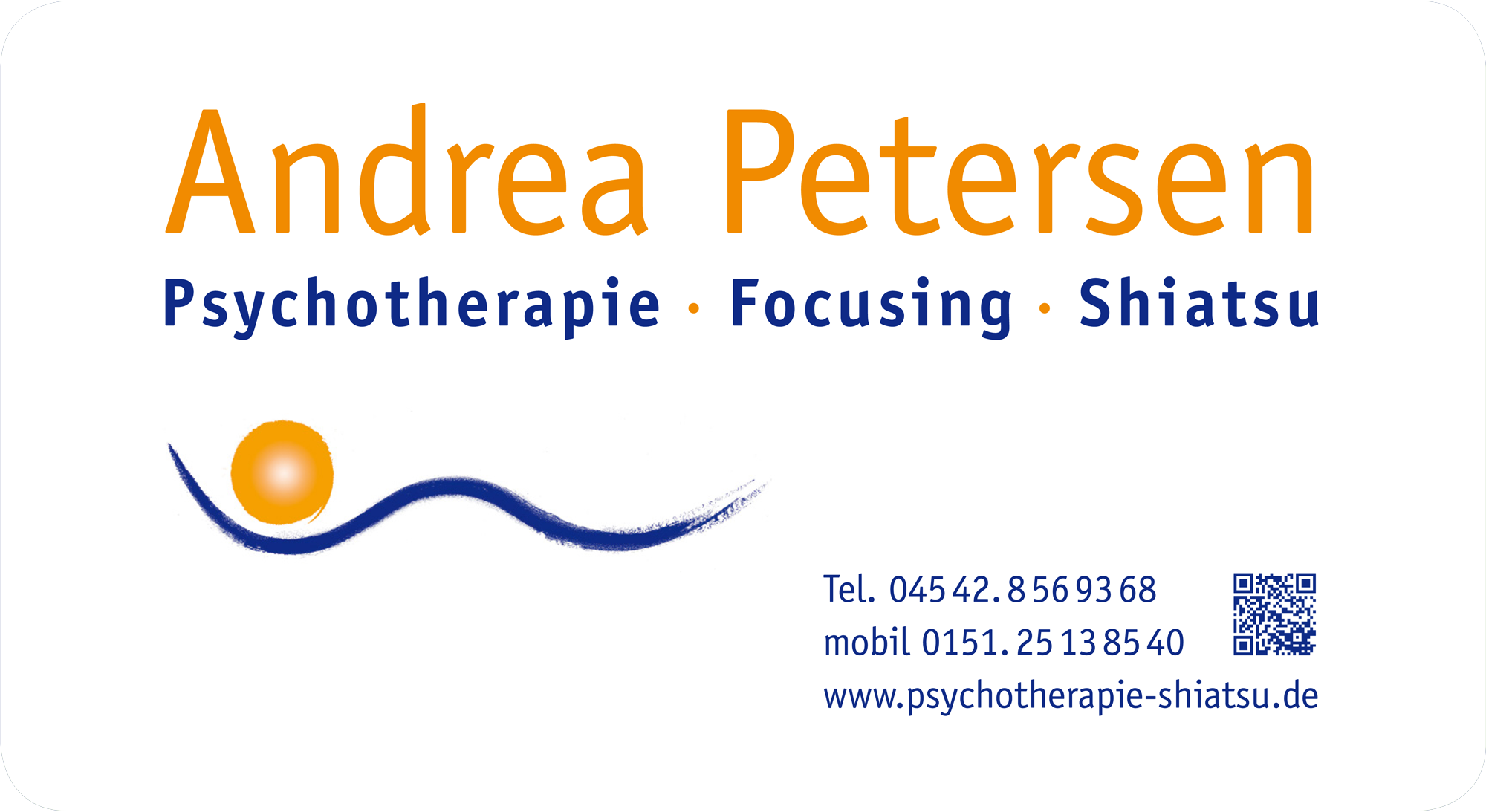Andrea Petersen - Psychotherapie - Focusing - Shiatsu