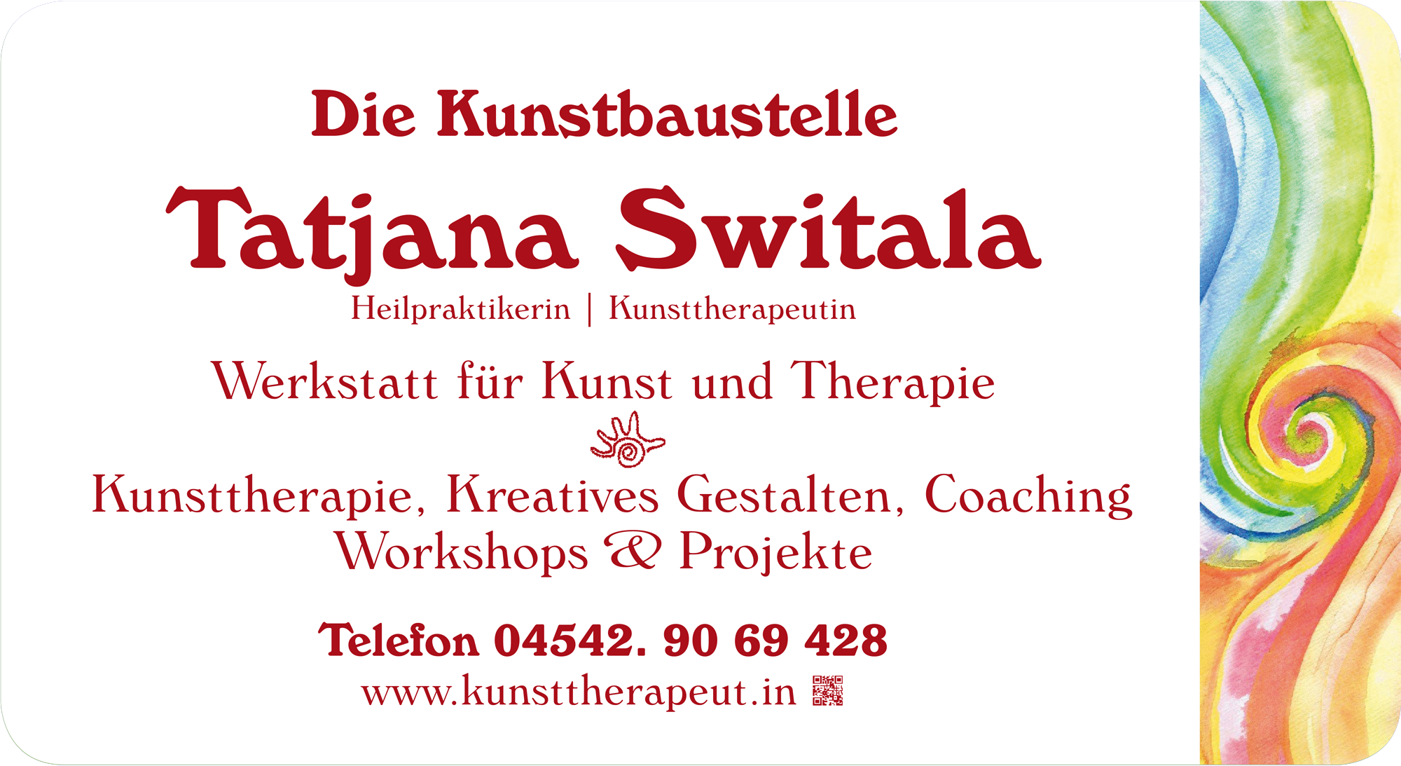 Tatjana Switala - Kunsttherapie - Kreatives Gestalten - Coaching